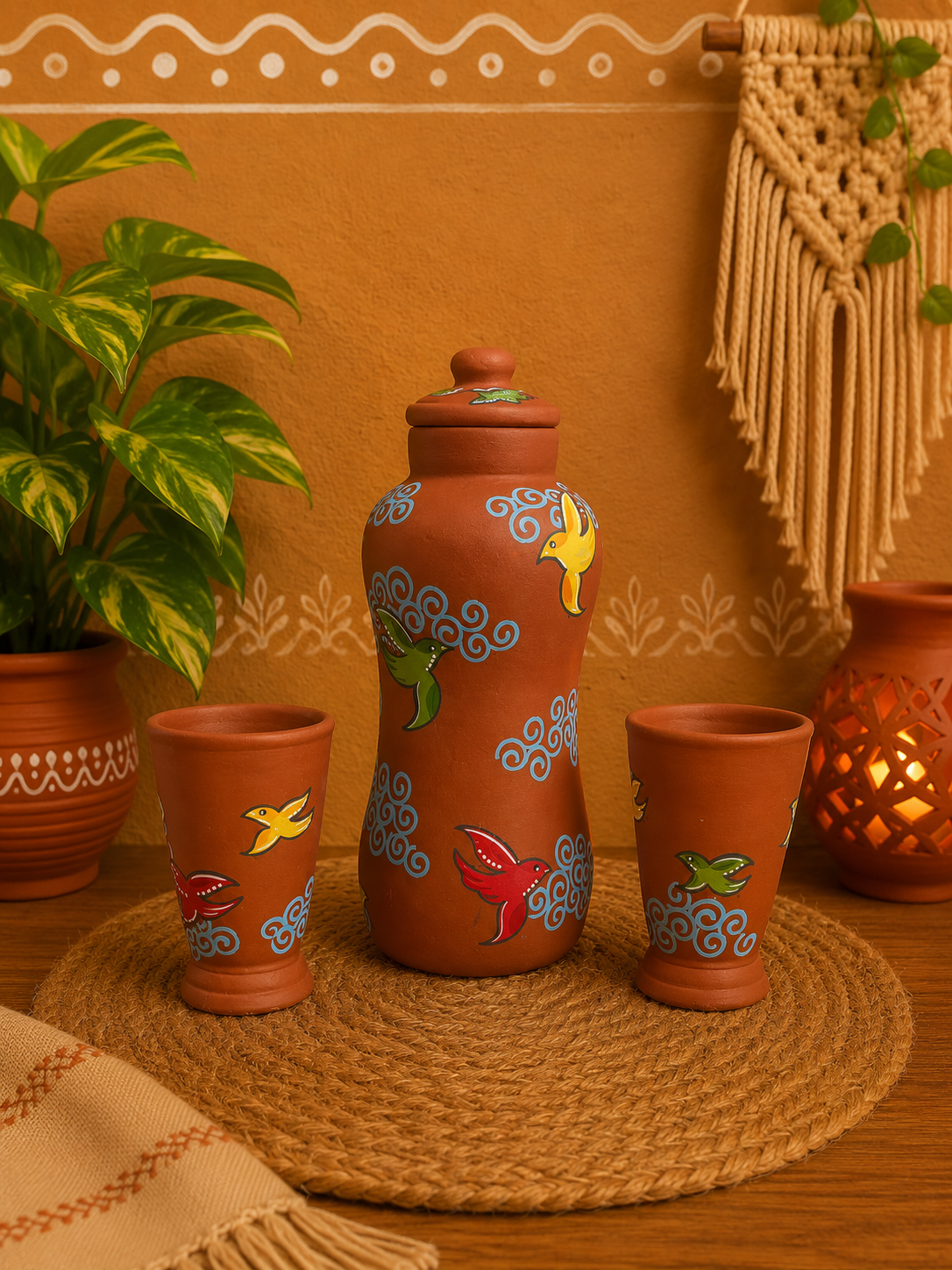 The Flying Bird Jar Bottle Set