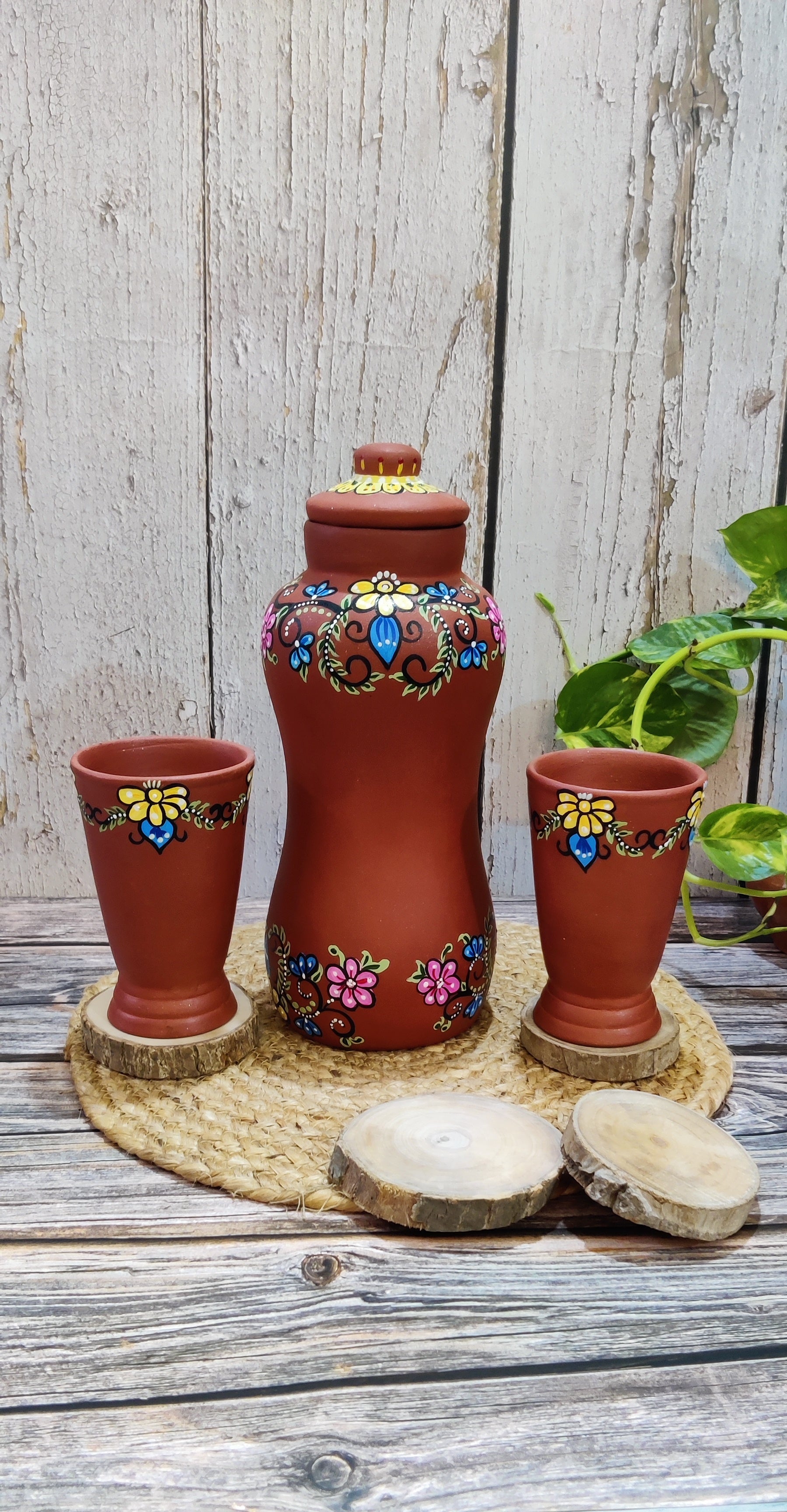 Gul-Dasta Jar Bottle Set