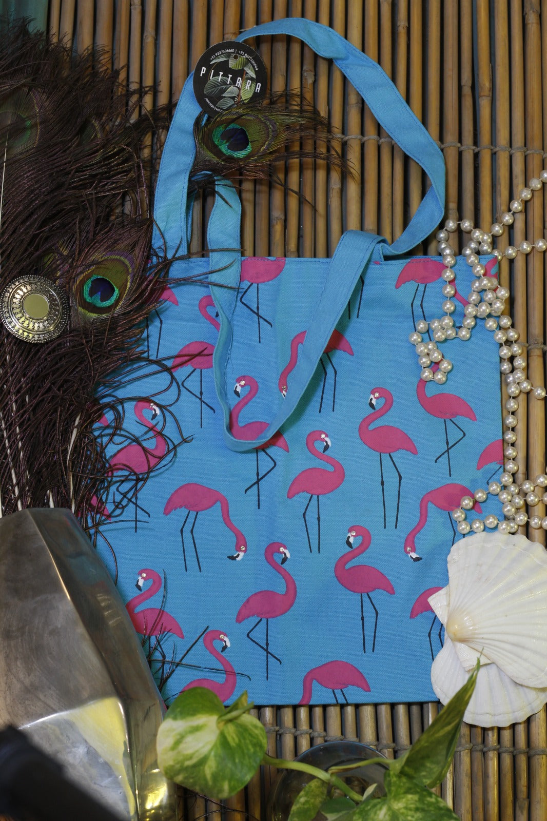 Flamingo Canvas Bag