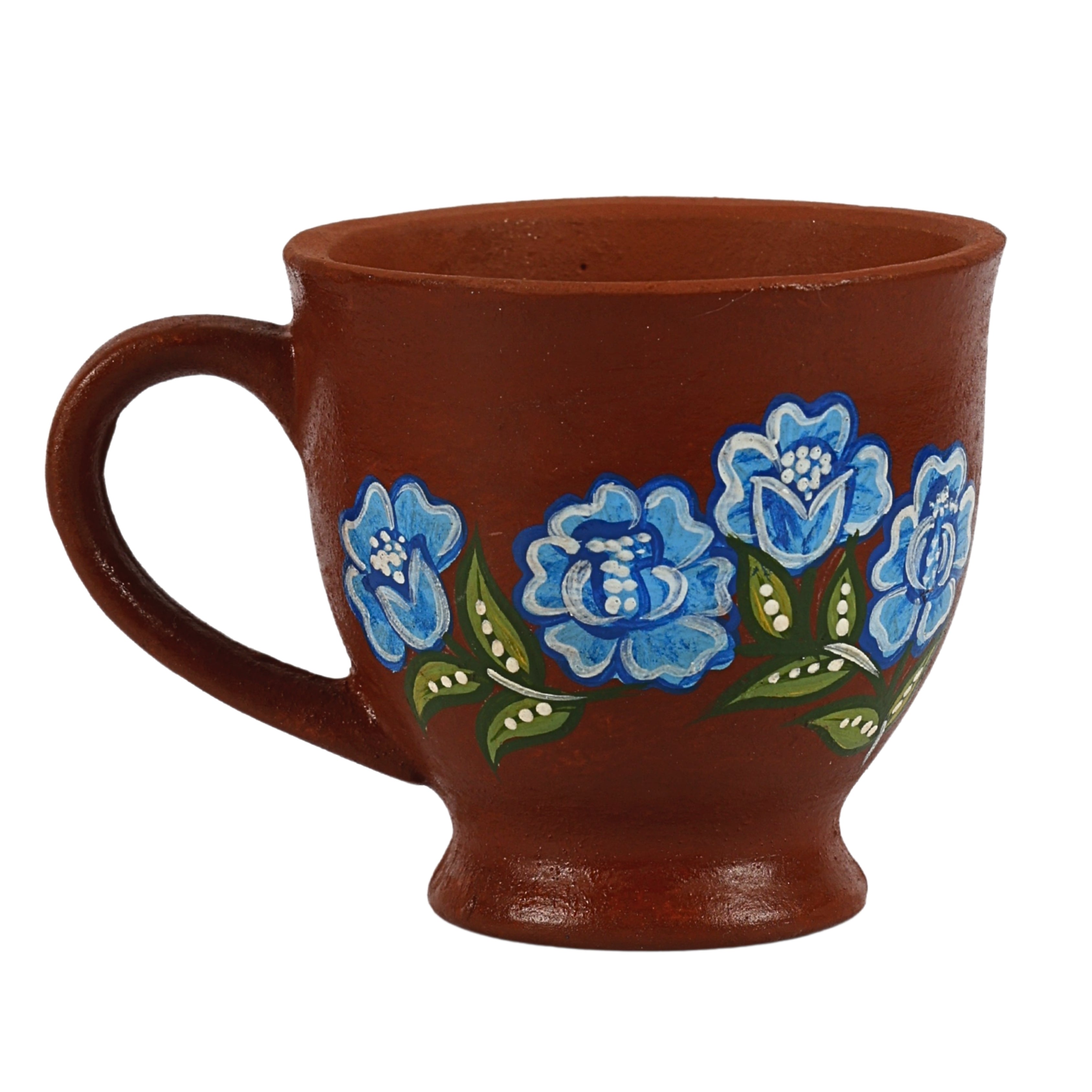 Indigo Ivy Cup and Saucer Set