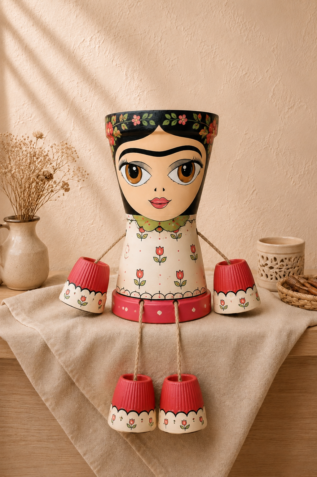 The Garden Doll Planter Set