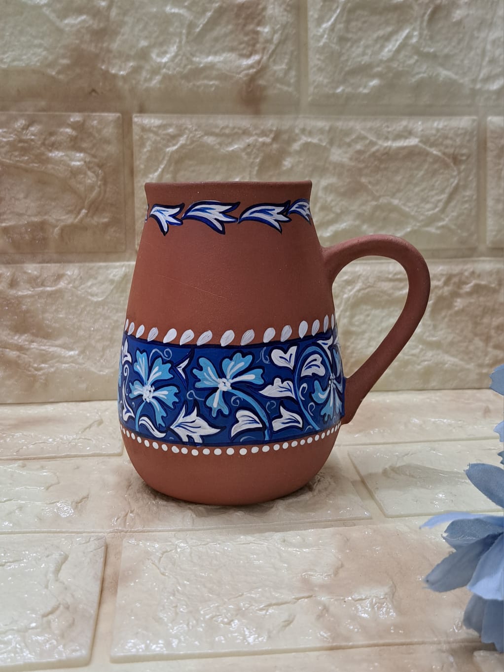 Indigo Vine Mug