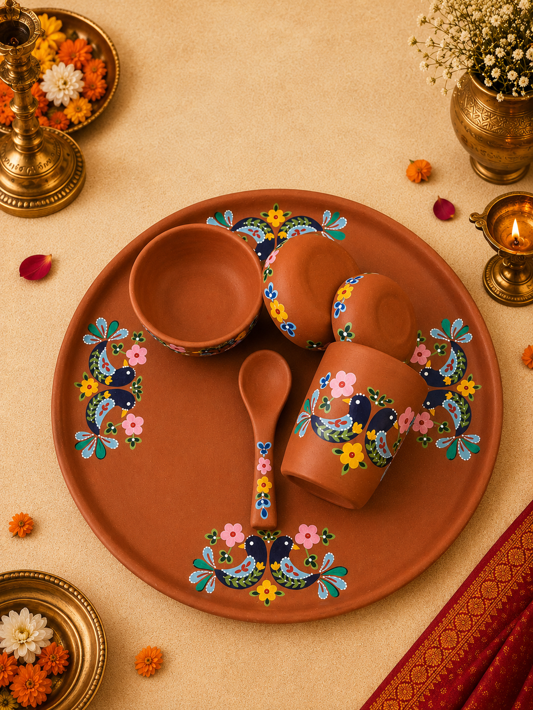 The Royal Pakshi Thal Set