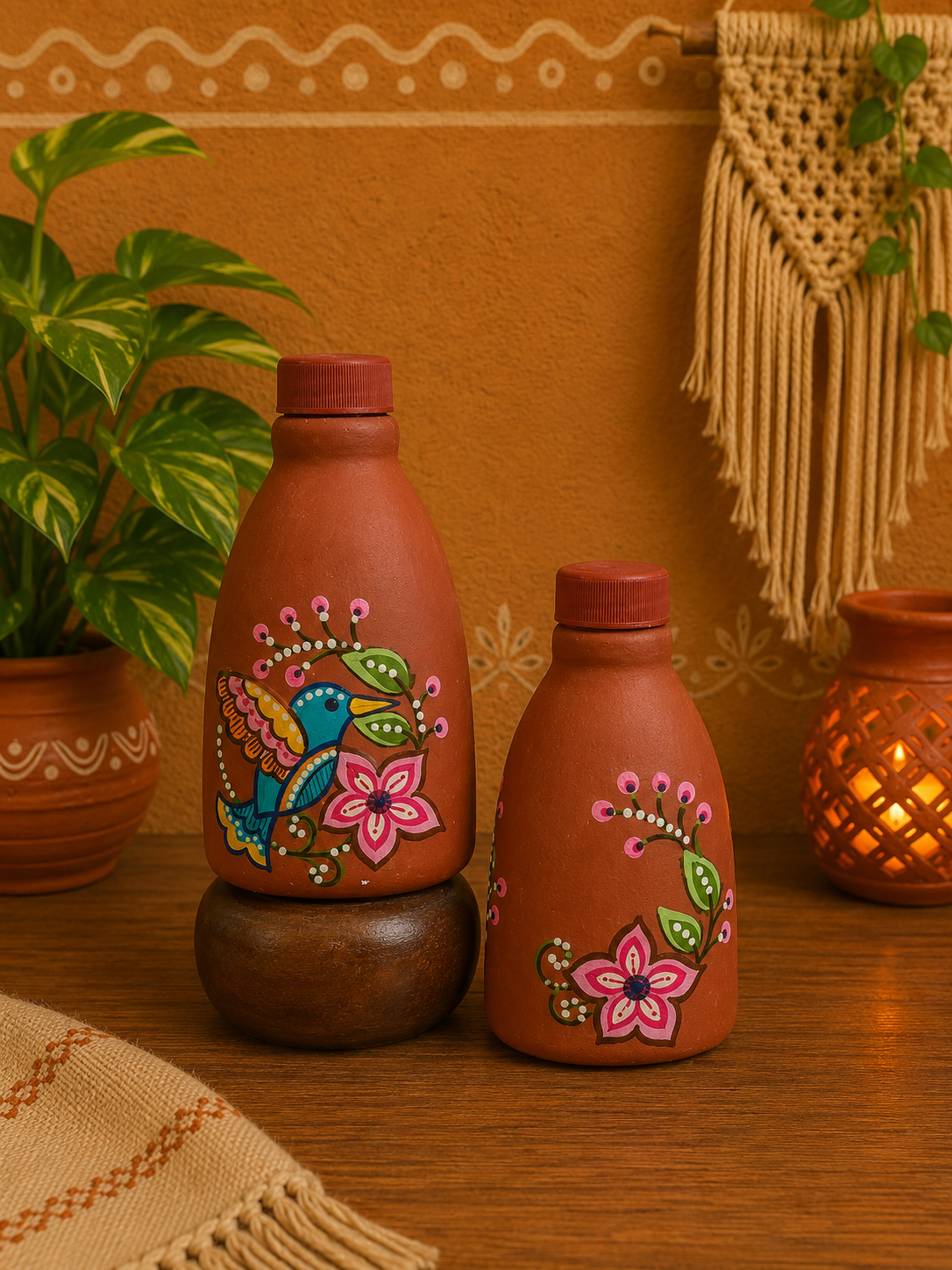 The Painted Plumage Bottle