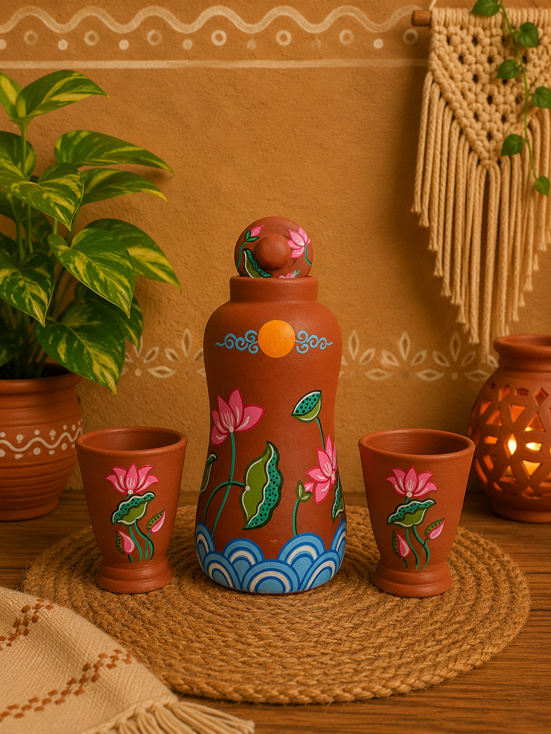 Neer Kamal Jar Bottle Set