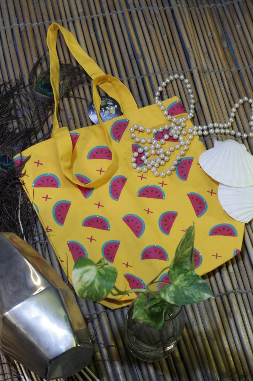 Watermelon Pop Canvas Bag