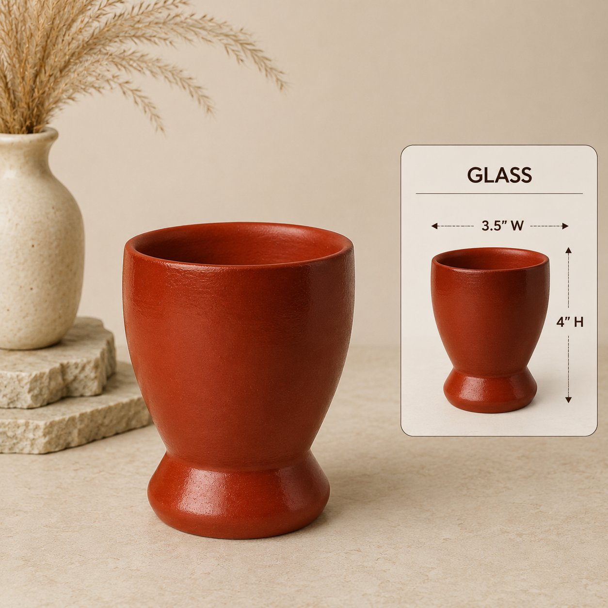 Bloomcraft Terracotta Full Tea set