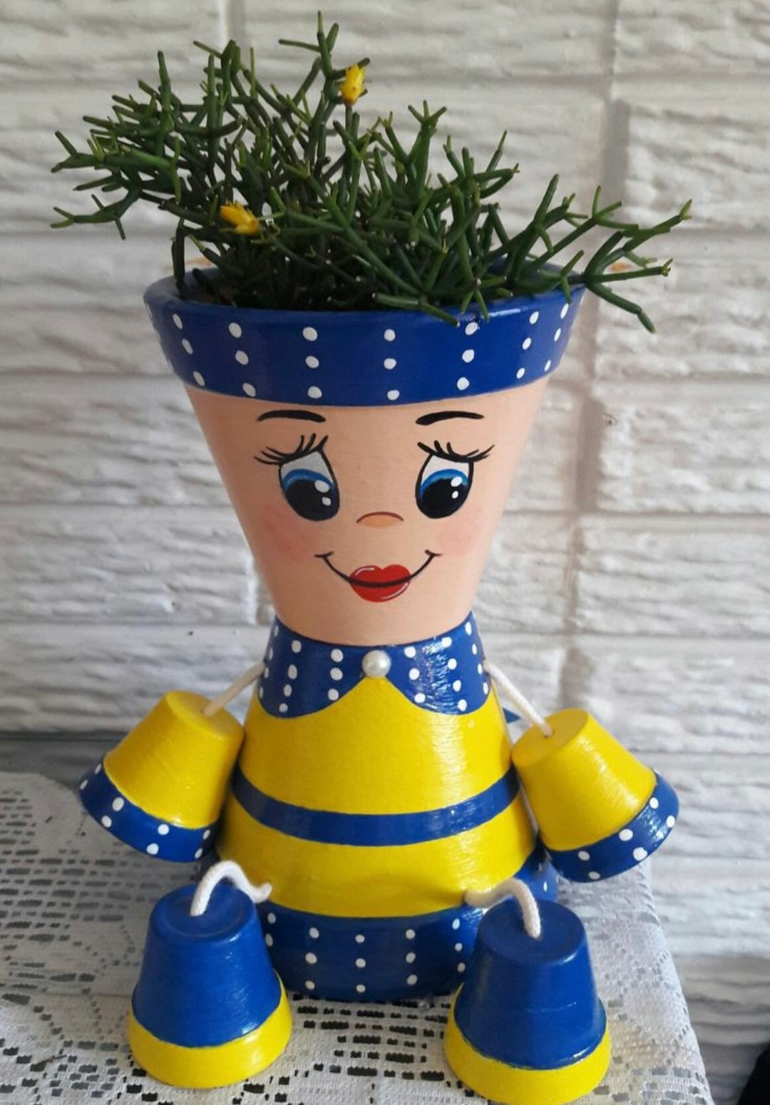 The Garden Doll Collection Planter Set