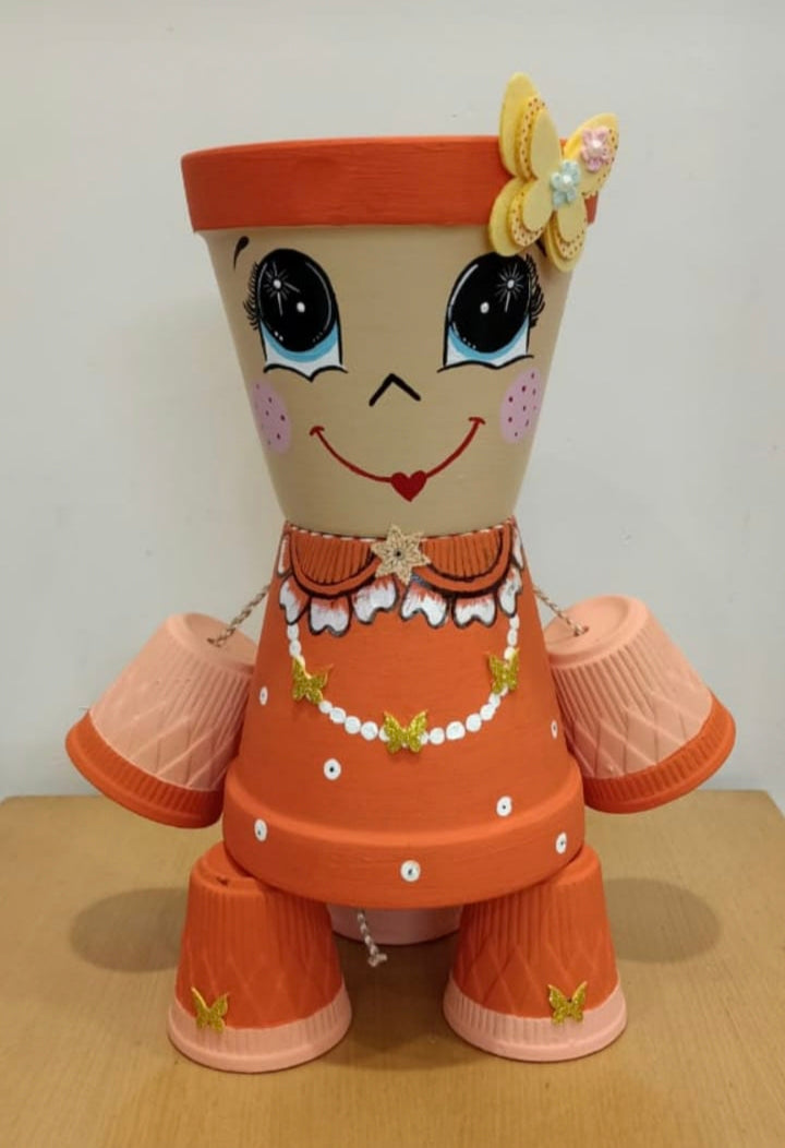 The Garden Doll Collection Planter Set