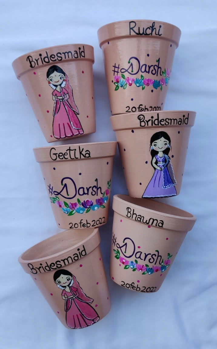 Bridesmaid Planter