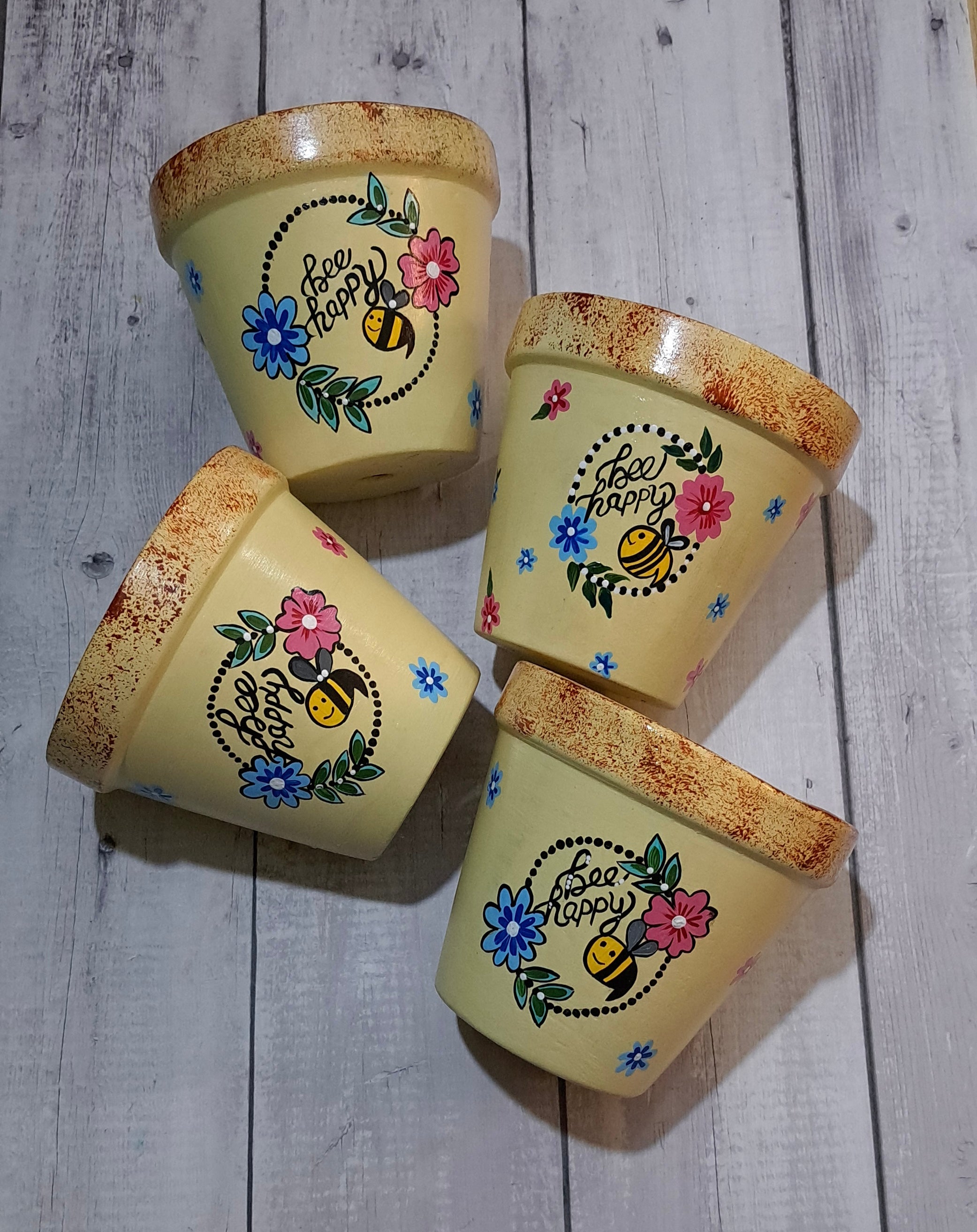 Bee Happy Planter