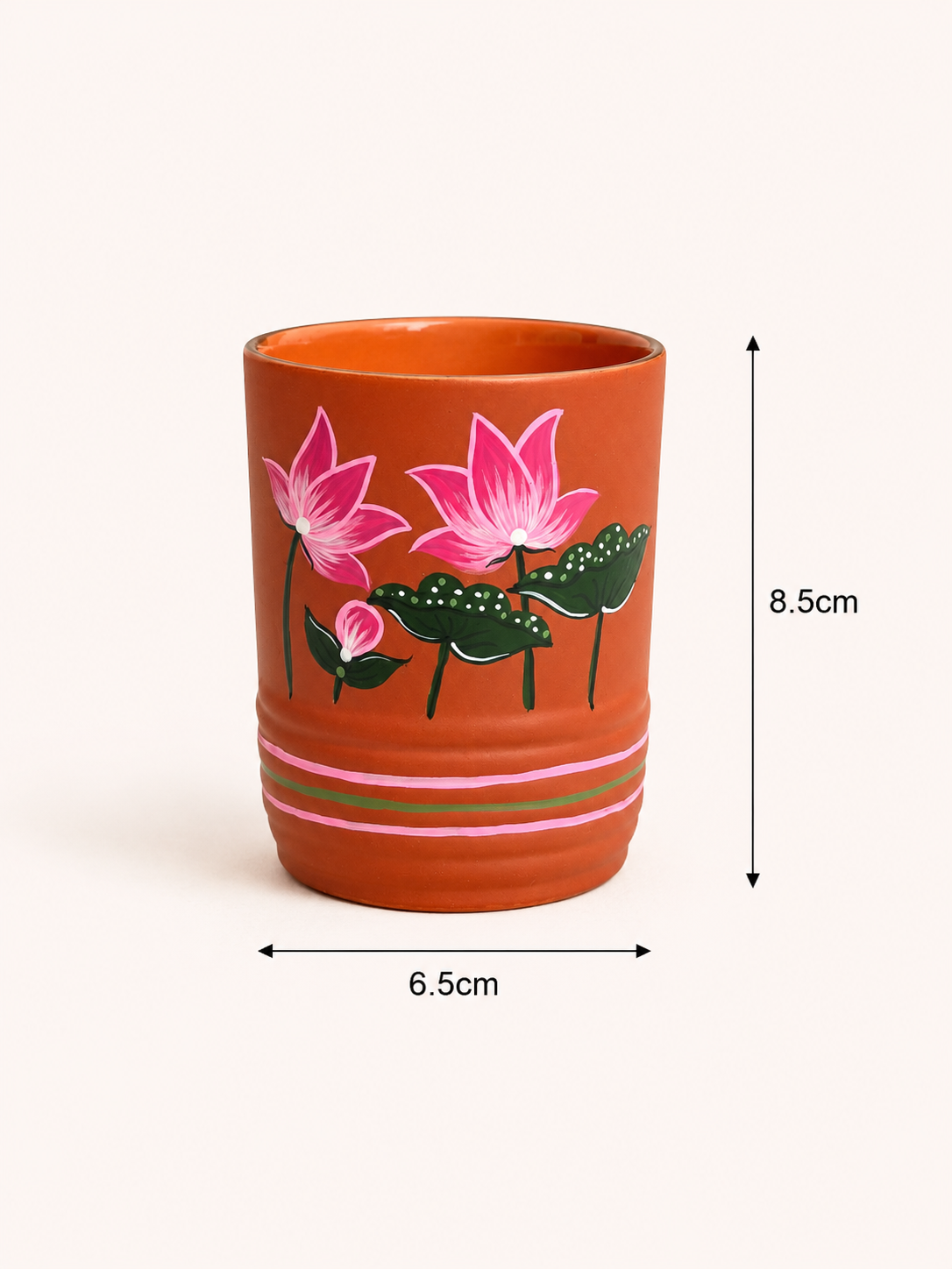 Kamalam Ceramic Lotus Glass