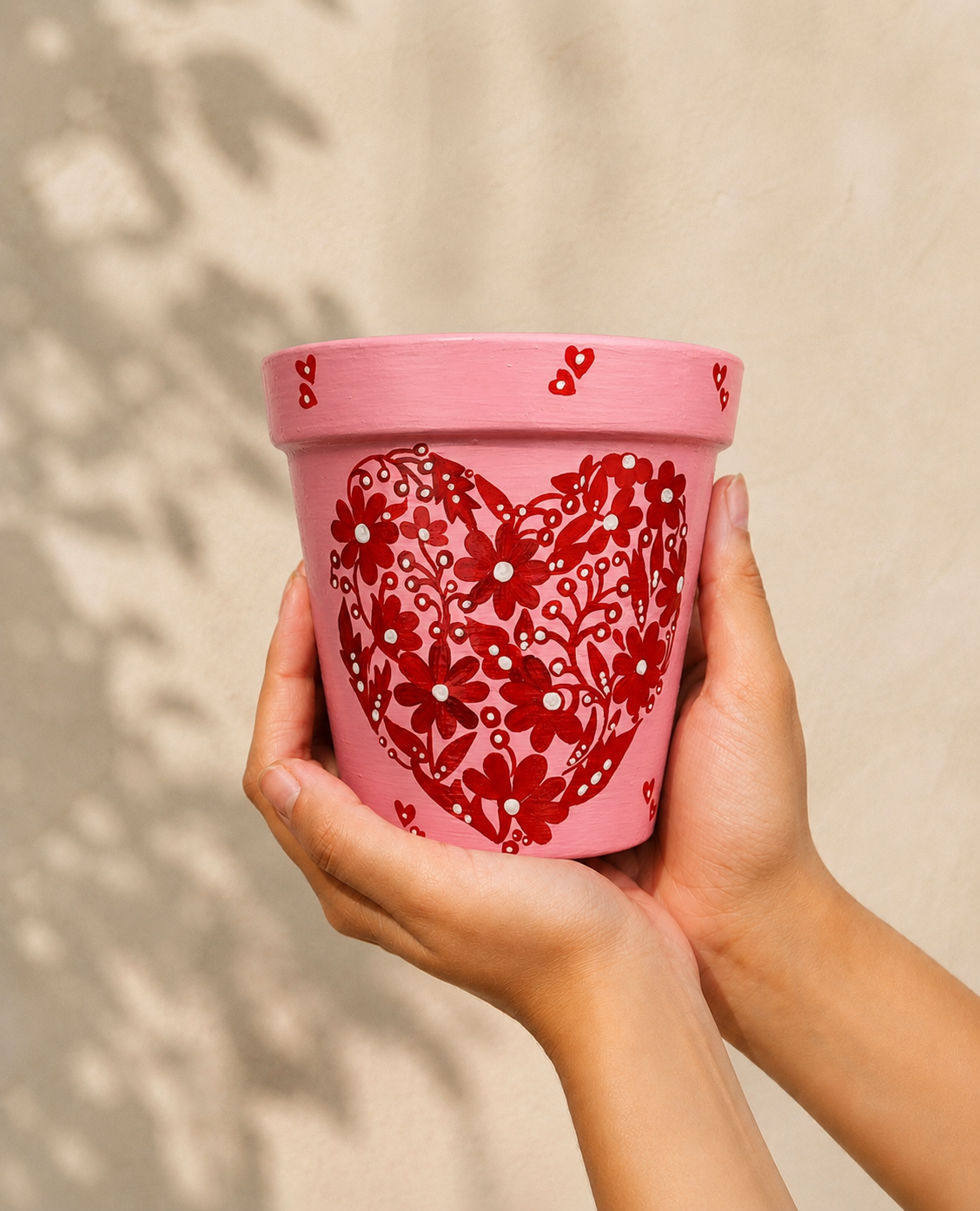 Petals from Heart Planter Set