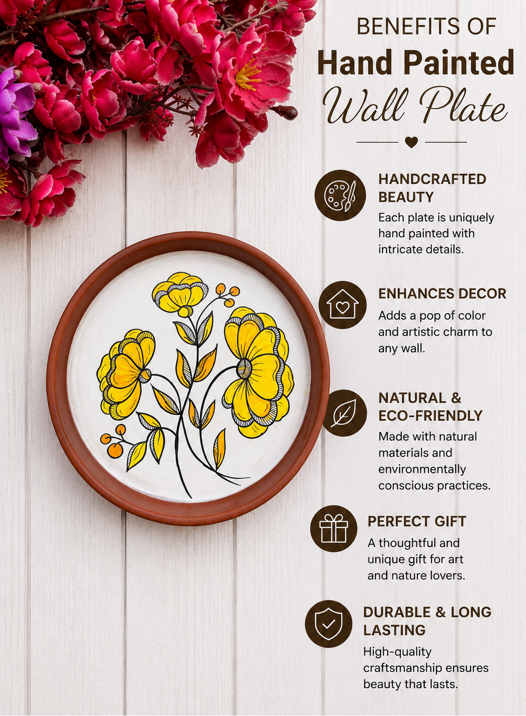 Sunny Botanica Wall Plate