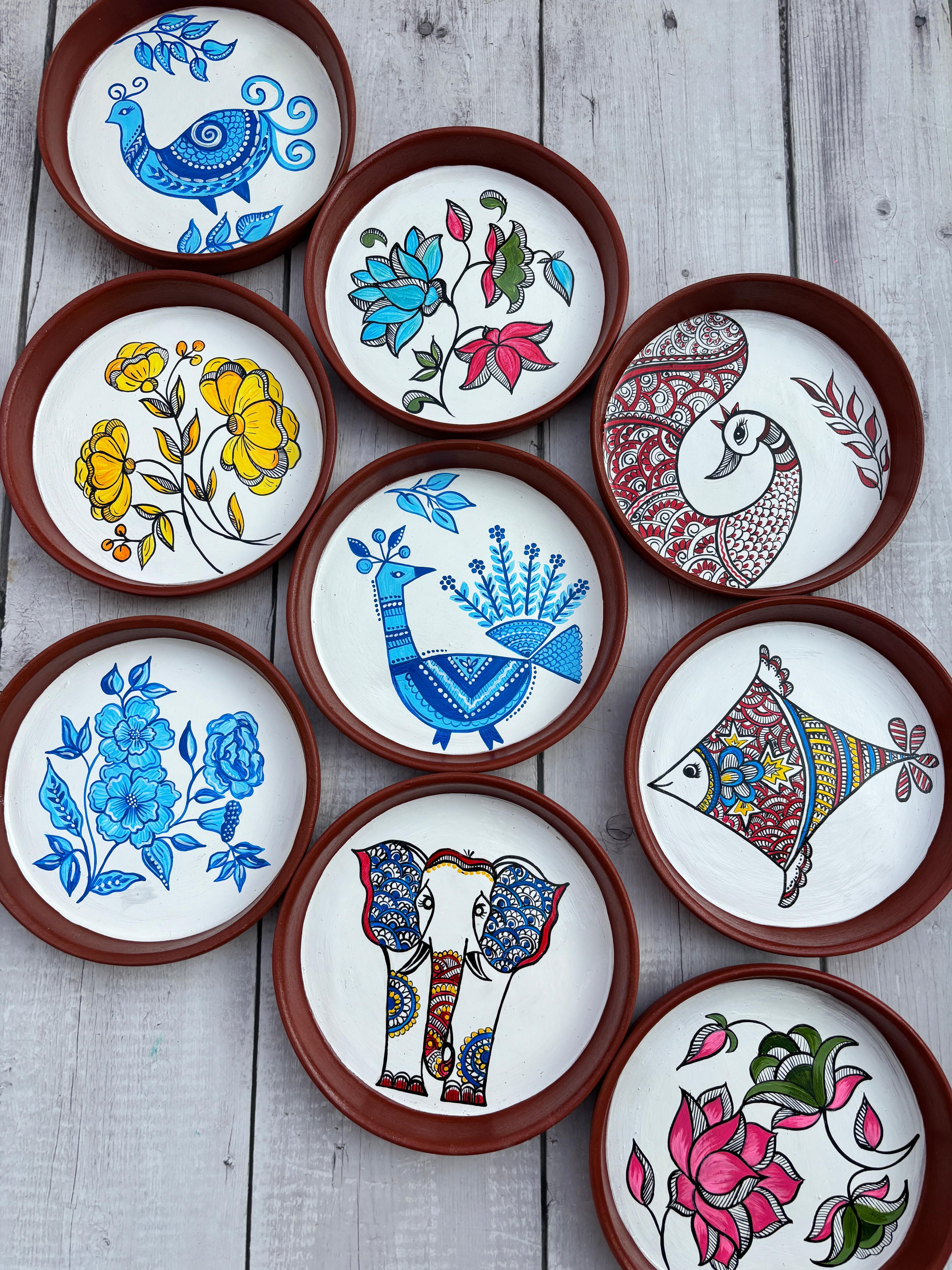Elephants in Harmony Wall Plate