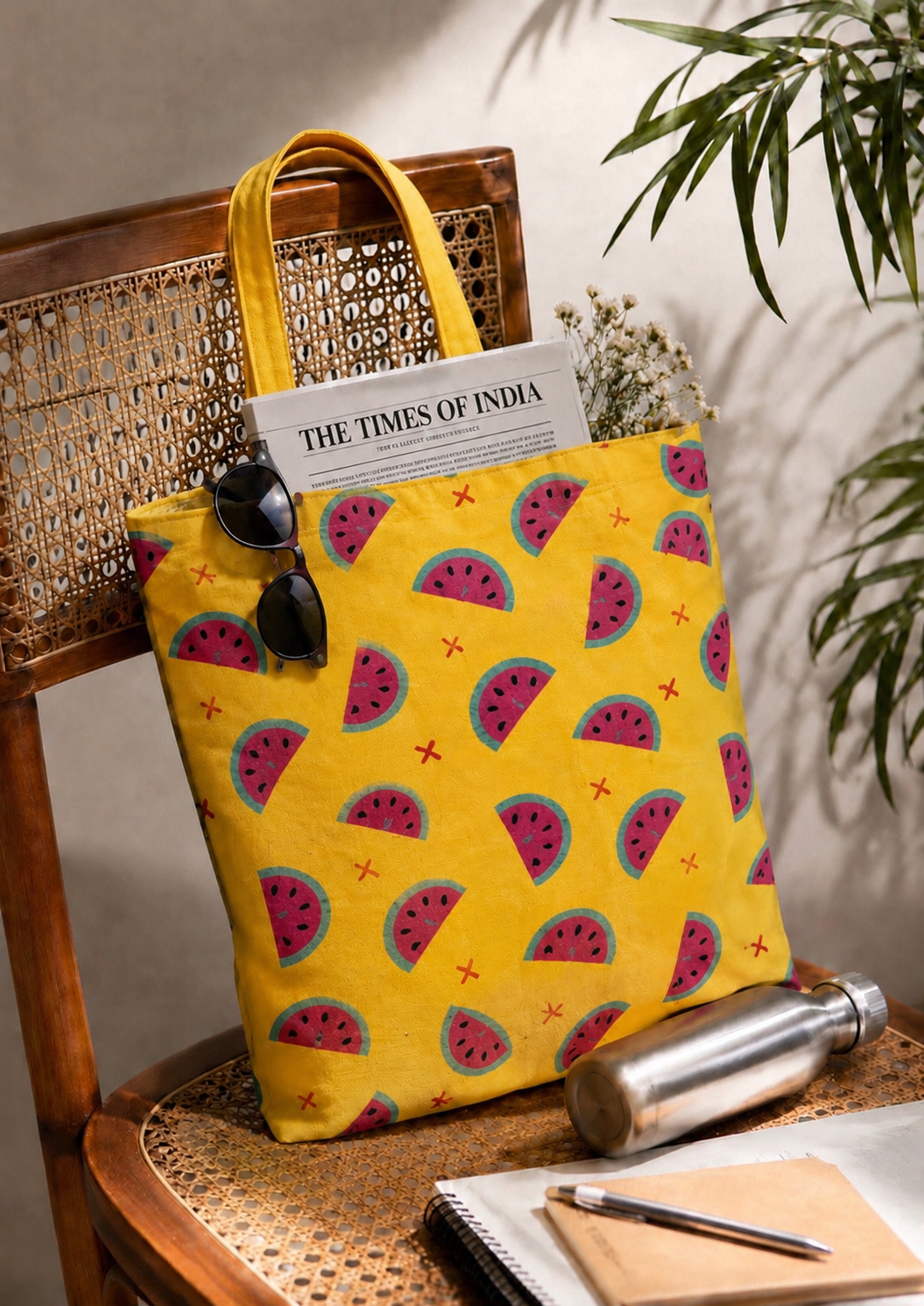 Watermelon Pop Canvas Bag
