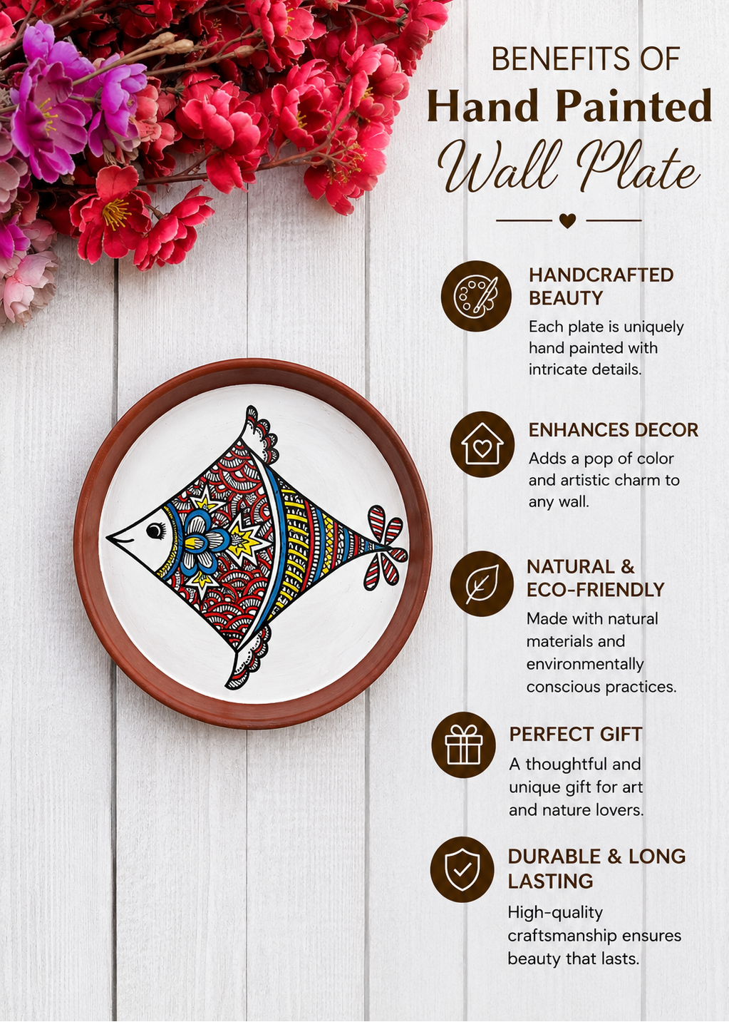 Tribal Kite Bird Wall Plate