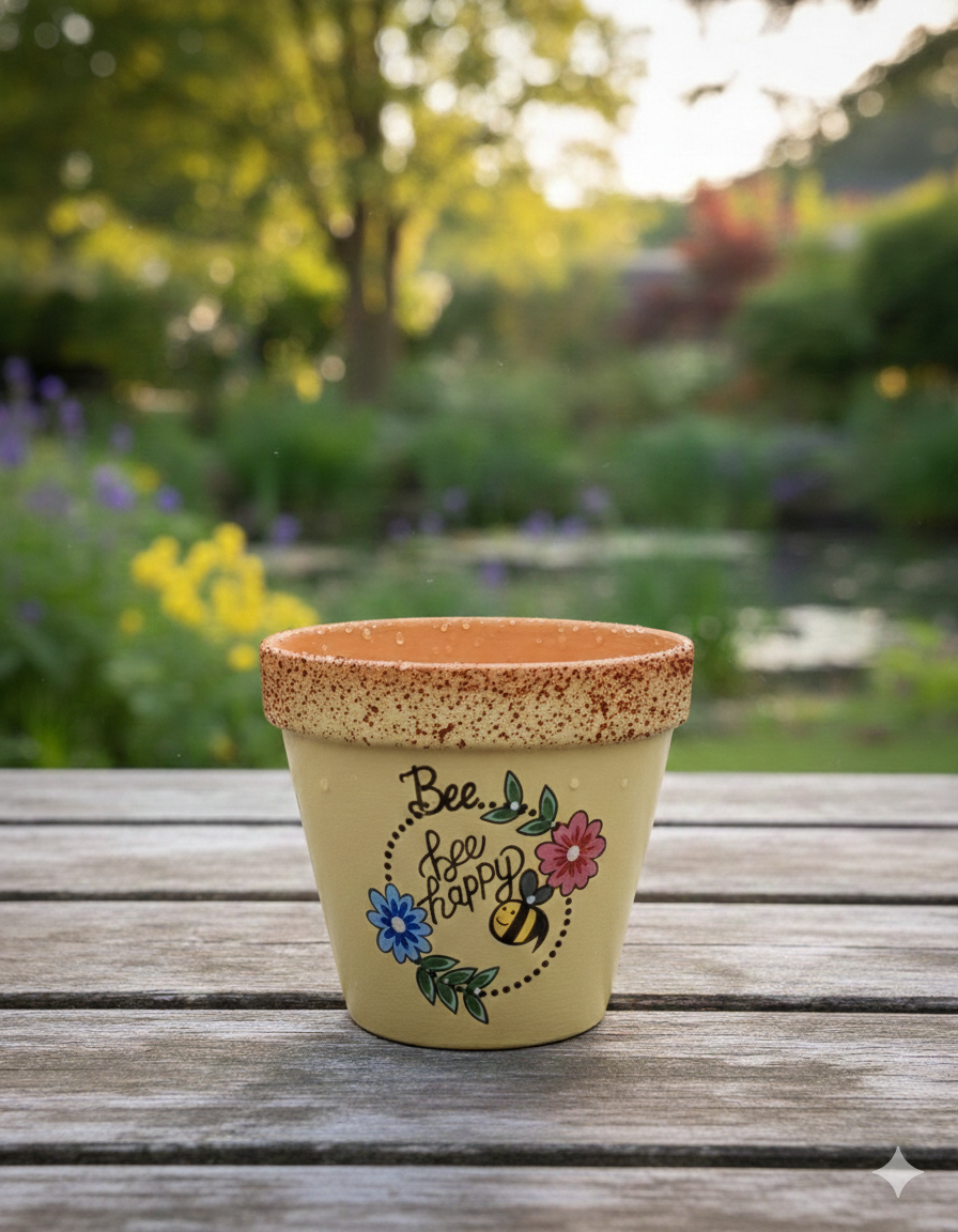 Bee Happy Planter