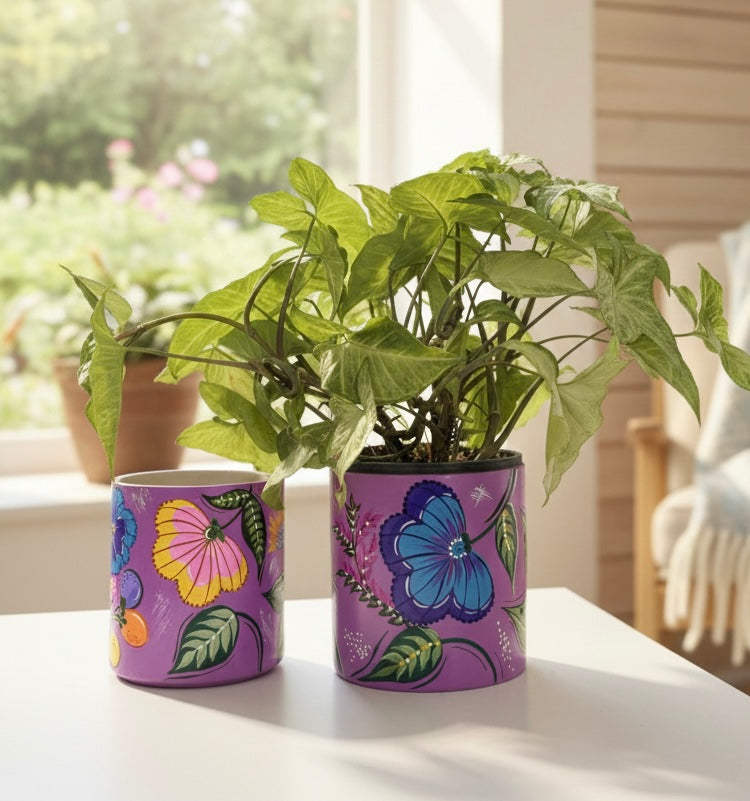 The Velvet Petal Planter